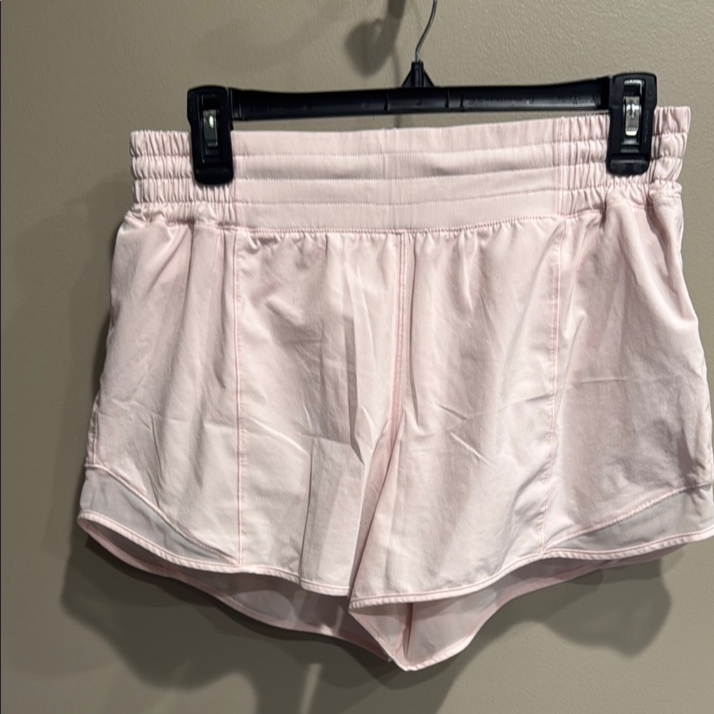 Lululemon light Pink Athletic Shorts - size 10